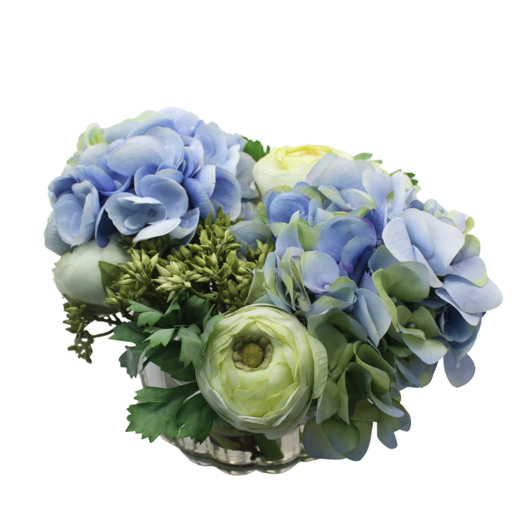 Hortencias y Peonías