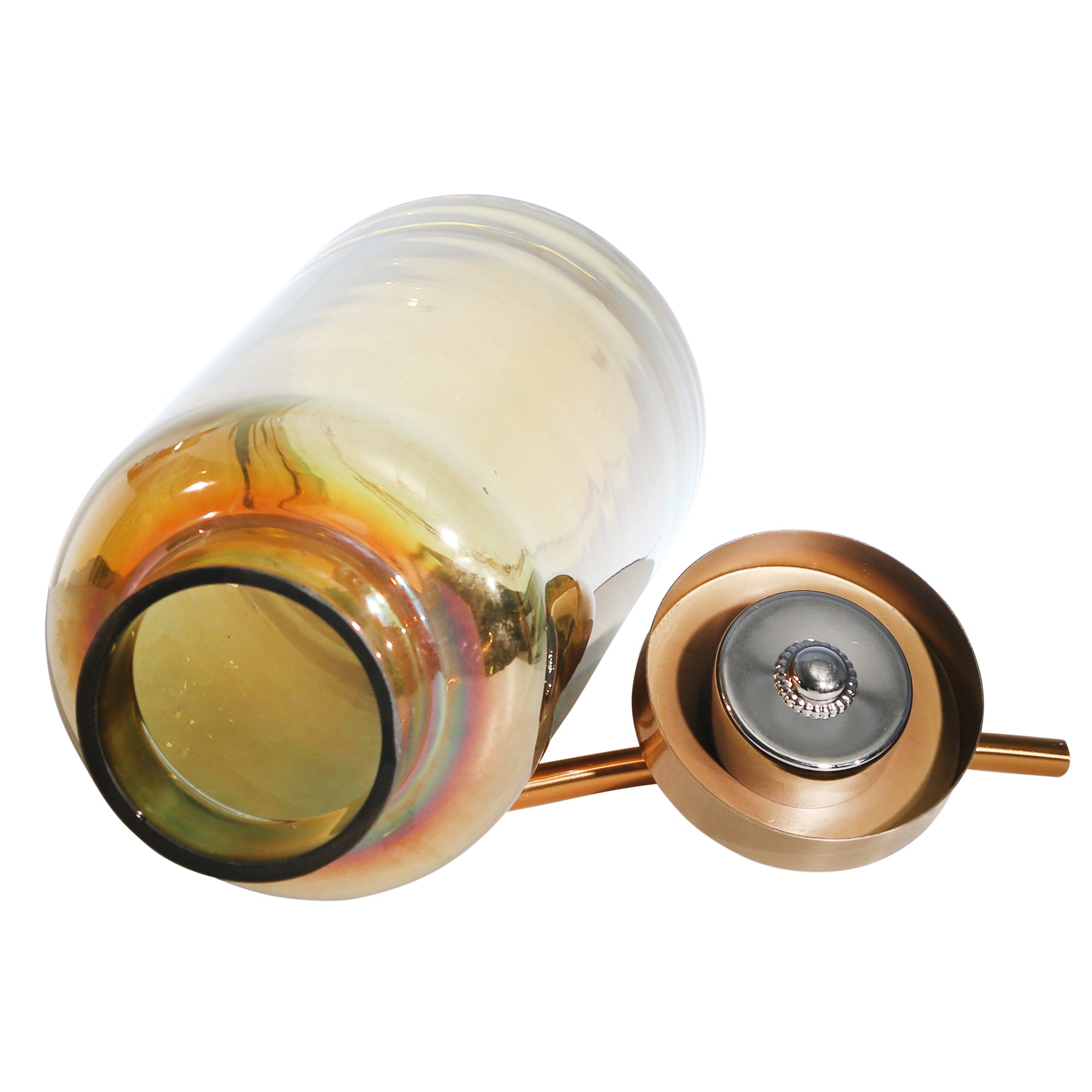 Jarrón de Vidrio Decorativo