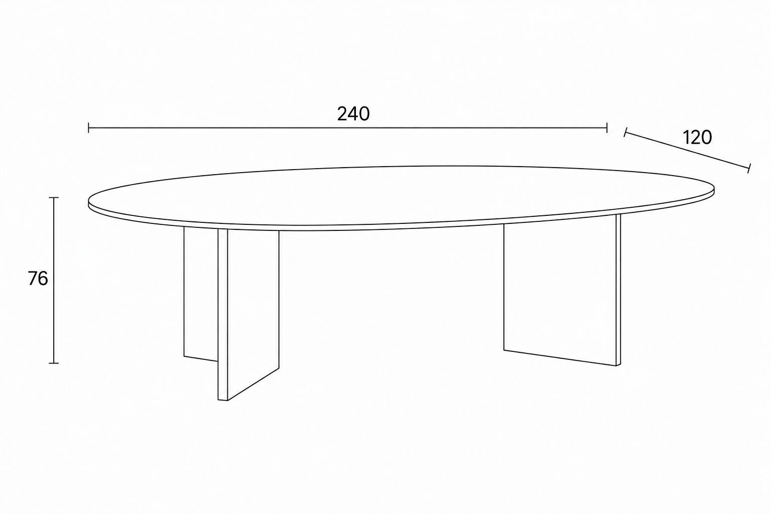 Mesa Elipse