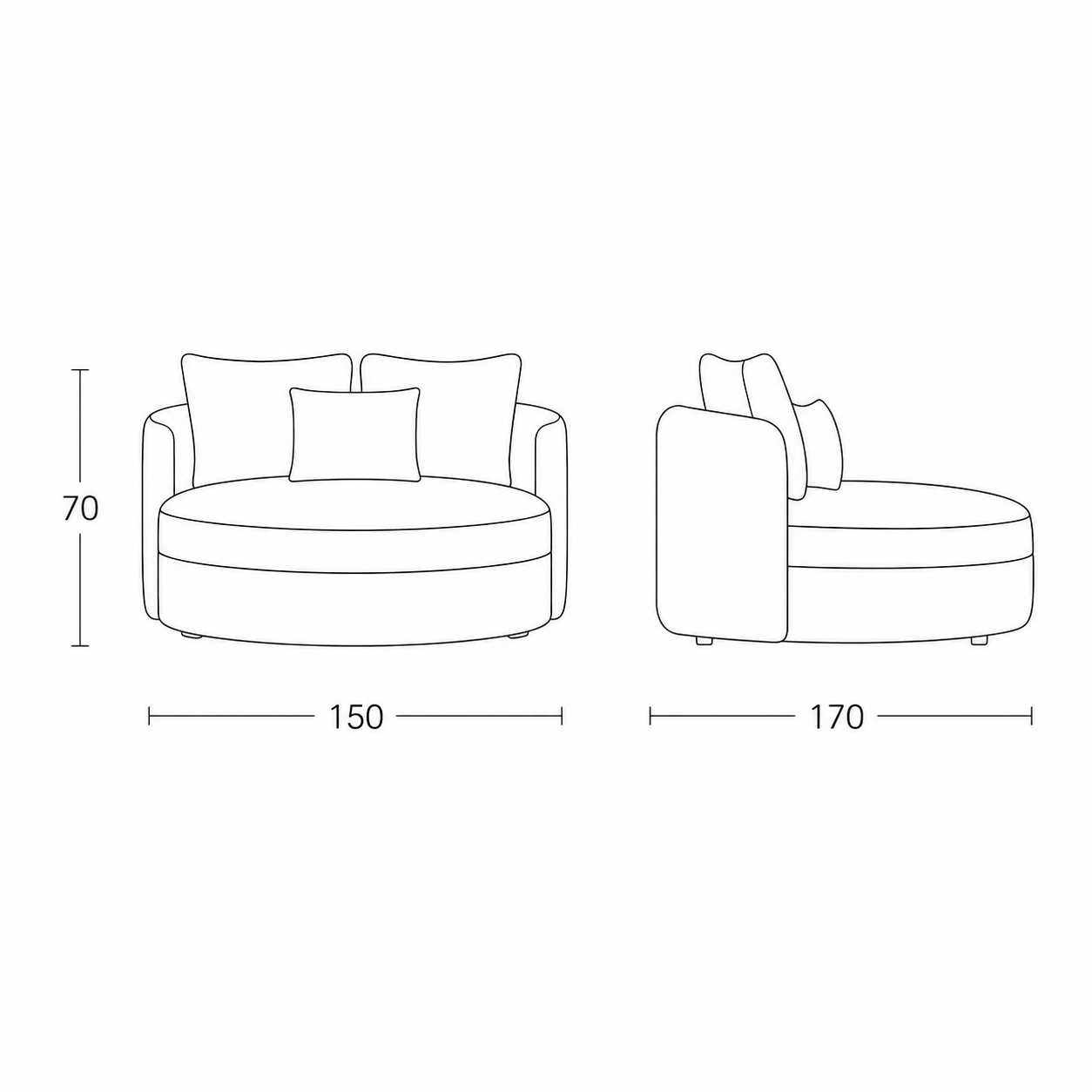Sillón Cannella