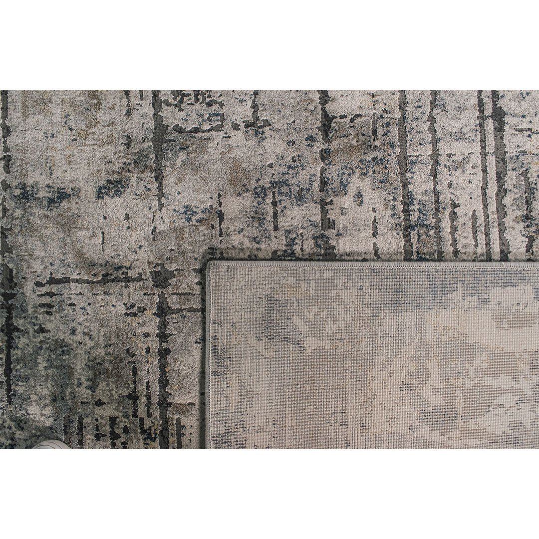 Tapete Izmir Gris / Azul T2104