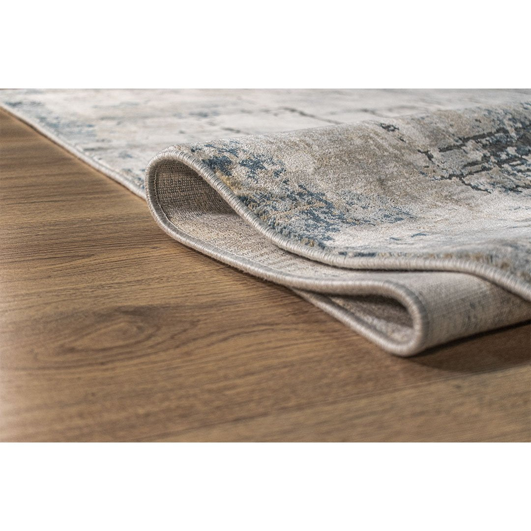 Tapete Izmir Gris / Azul T2104