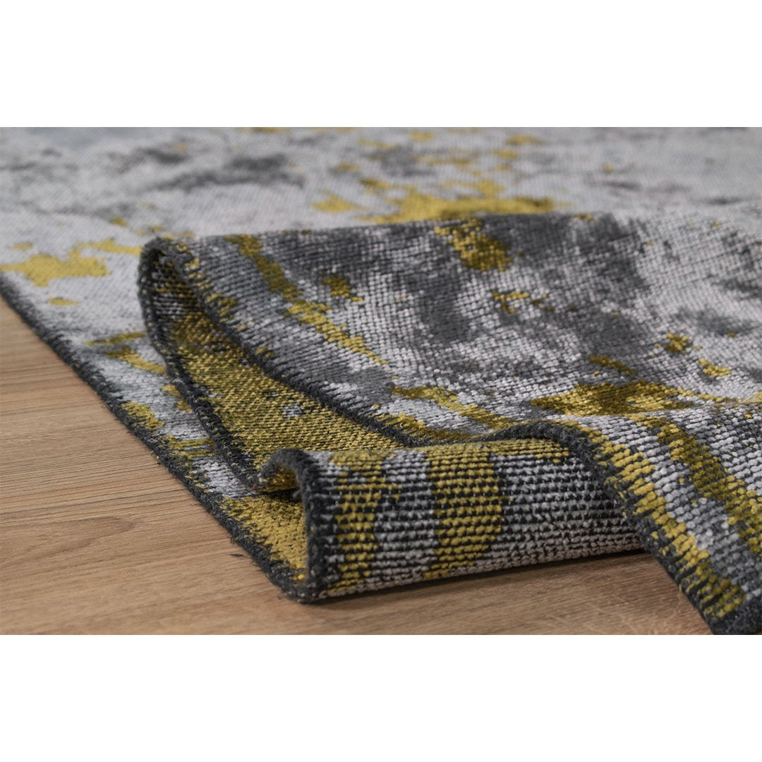 Tapete Kabala Gris/Oro T8001